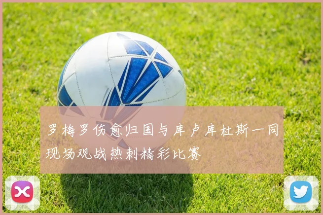 罗梅罗伤愈归国与库卢库杜斯一同现场观战热刺精彩比赛