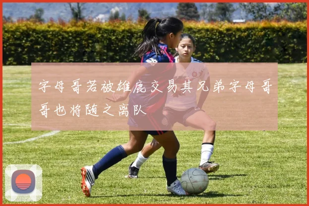 字母哥若被雄鹿交易其兄弟字母哥哥也将随之离队
